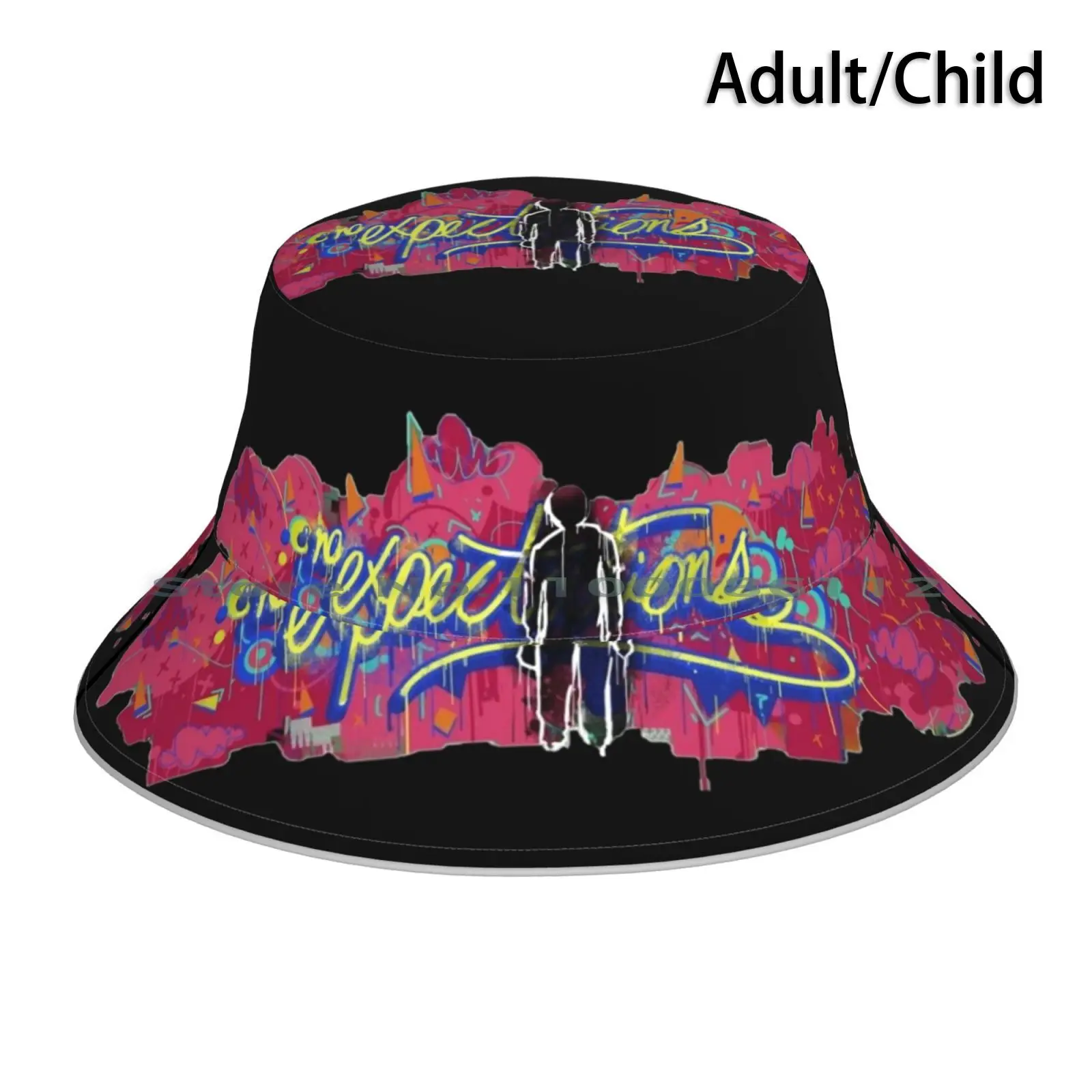 Nessuna Attesa Cappello Da Pescatore Berretto Da Sole Nessuna Attesa Graffiti Minimal Miles Morales Ps4 Nel Ragno Versetto Rosa Viola Nero