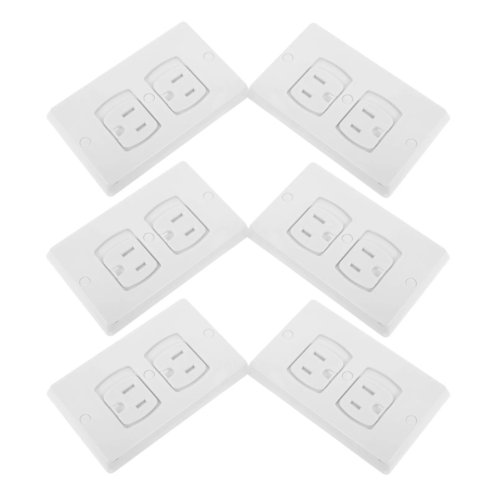 

6 шт., крышки для розетки с защитой от поражения электрическим током