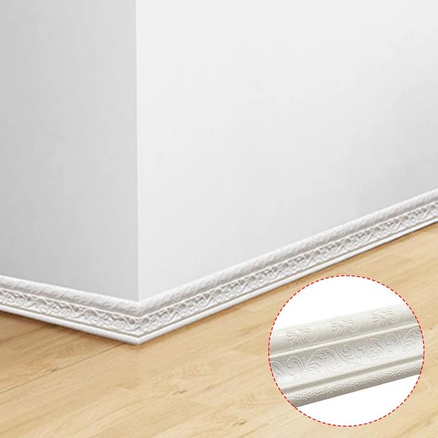 3D Self-adhesive Wall Sticker Crown Molding Peel And Stick