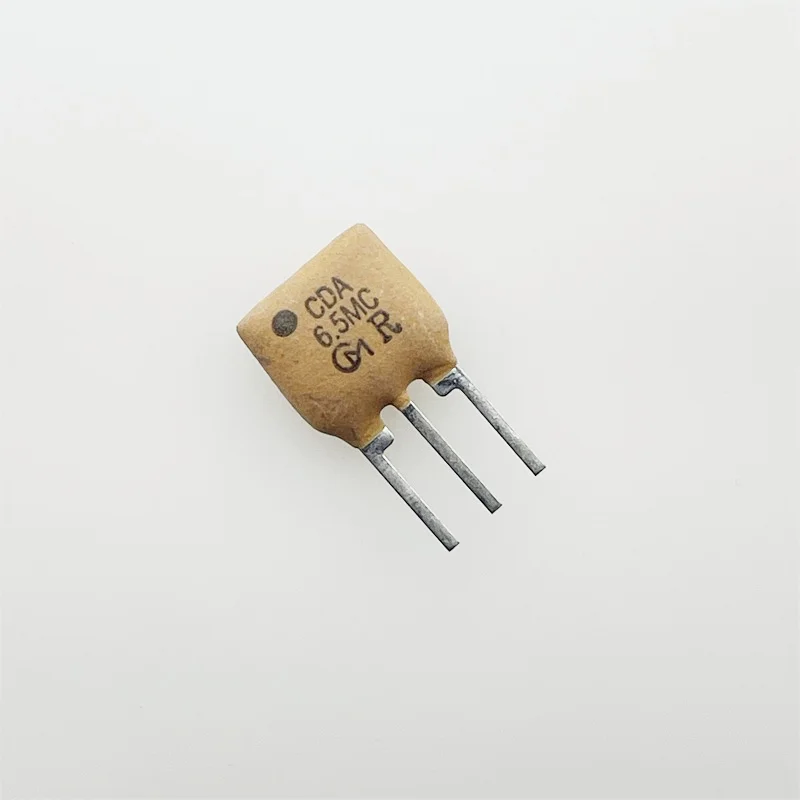 100PCS Original Murata Ceramic Discriminator CDA6.5MC 6.5C 6.5MHZ 6.5M Straight Plug 3 Feet Spot