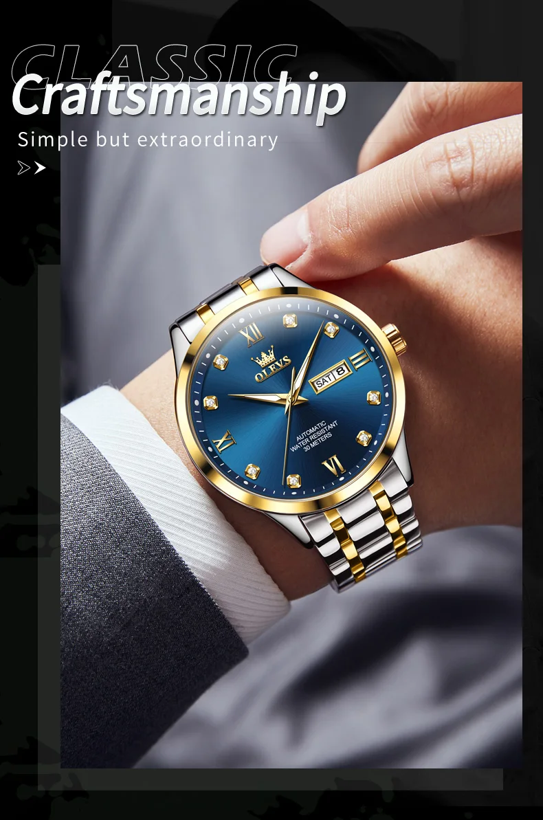 OLEVS 9946 Automatic Mechanical Watch description image 6