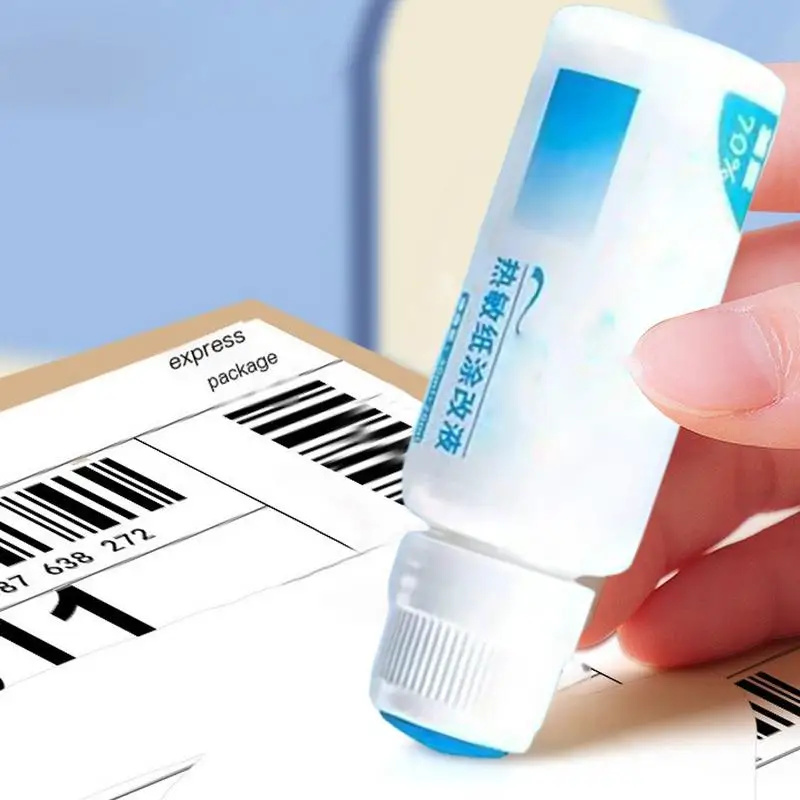 Privacy Protection Roller Privacy Protection Portable Thermal Paper Data Fluid Roller Stamper Fast-Drying Anti Peep Eraser roller stamp