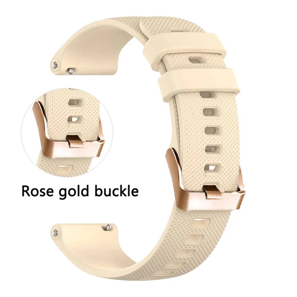 Rose Gold Buckle Bracelet Belt - 20mm Strap