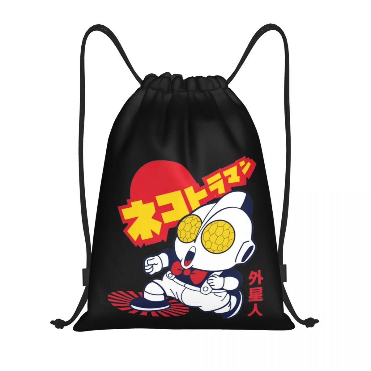 

Сумки на шнурке, спортивная сумка Suppaman Dr Slump японская манга 15 Cozy Милый рюкзак на шнурке с графическим рисунком