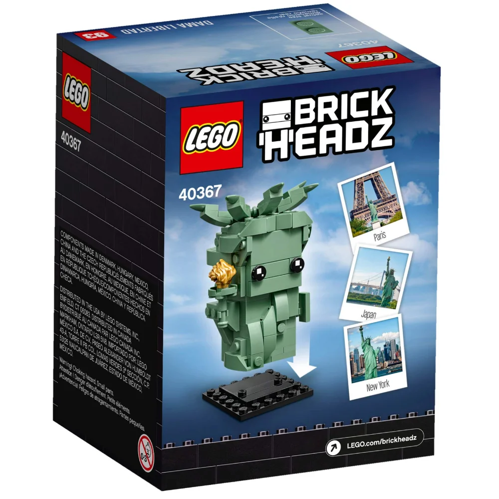 Lego BrickHeadz Lady Liberty Gold-Colored Torch Element, faz um