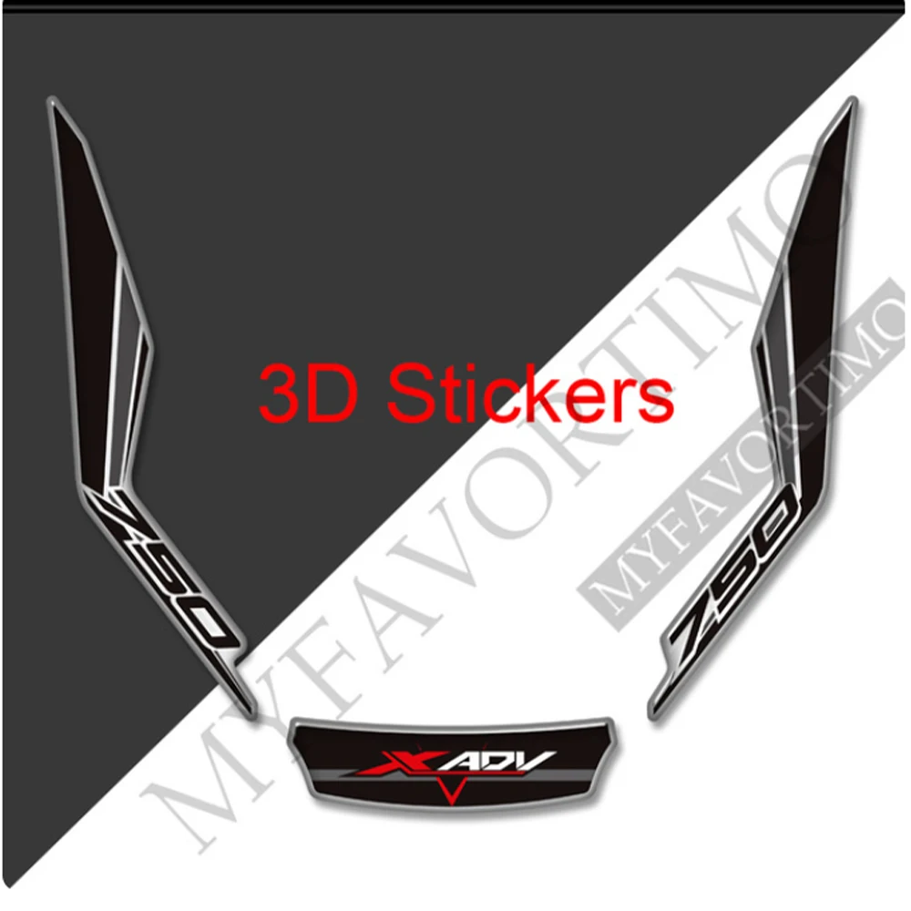 Scooters X ADV For HONDA XADV X-ADV 750 150 Side Panel Stickers Tank Pad Fuel Protector Fairing Emblem Windshield Motorcycle