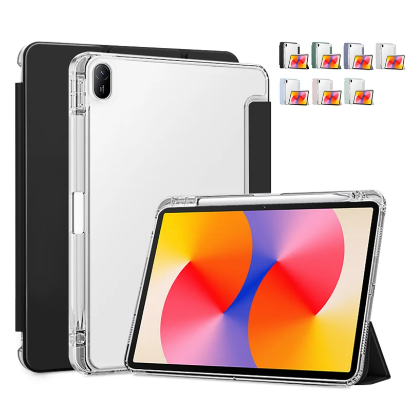 Enhanced Folding Flip Stand Smart Case with Pencil Holder
