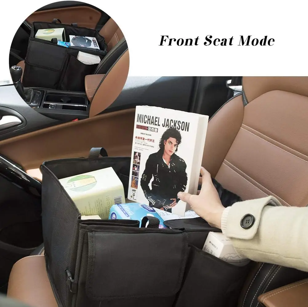 Trunk Organizer for All Cars, Foldable and Adjustable Shoulder Straps, Spacious Rear Storage Compartment,Ideal for Organizing
