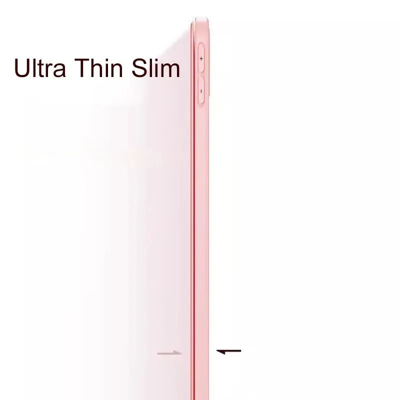 Premium Soft Liquid Silicone Tablet Case - Full Protector Cover in Sleek Leather Finish