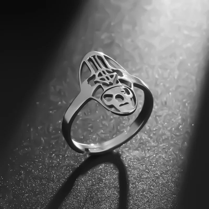 Stainless Steel Adjustable Ring for Men and Women