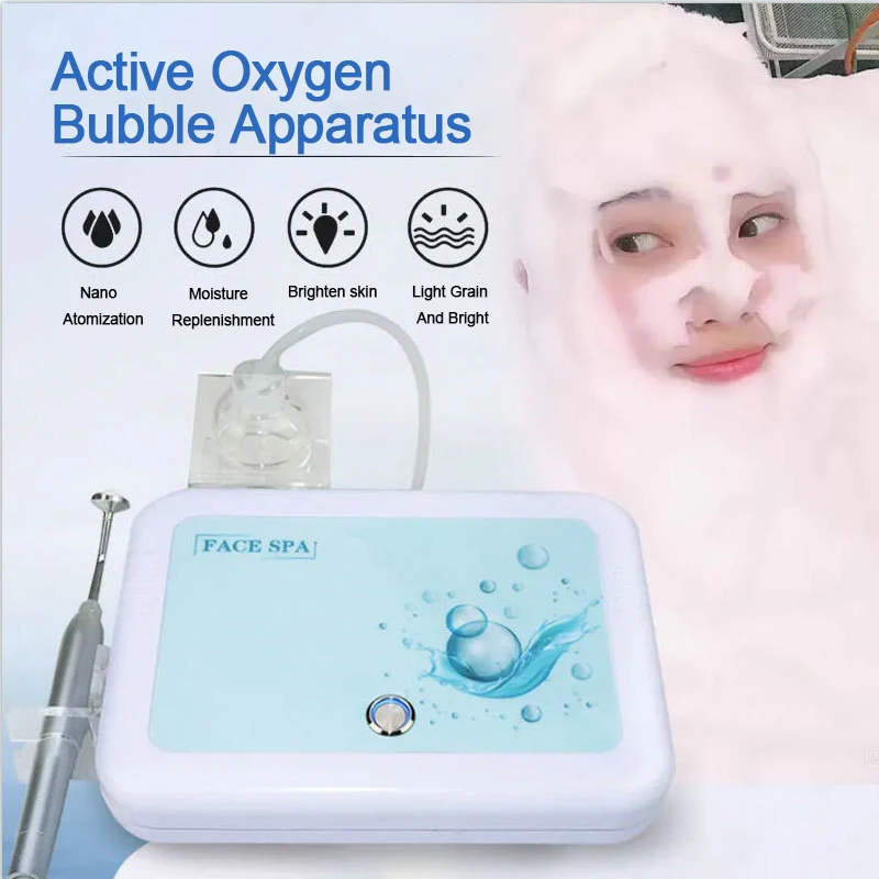New Magic Oxygen Bubble Machine Deep Clean Tender White Skin Cleansing Mites Beauty Facial Rejuvenation Japan Management Device 3