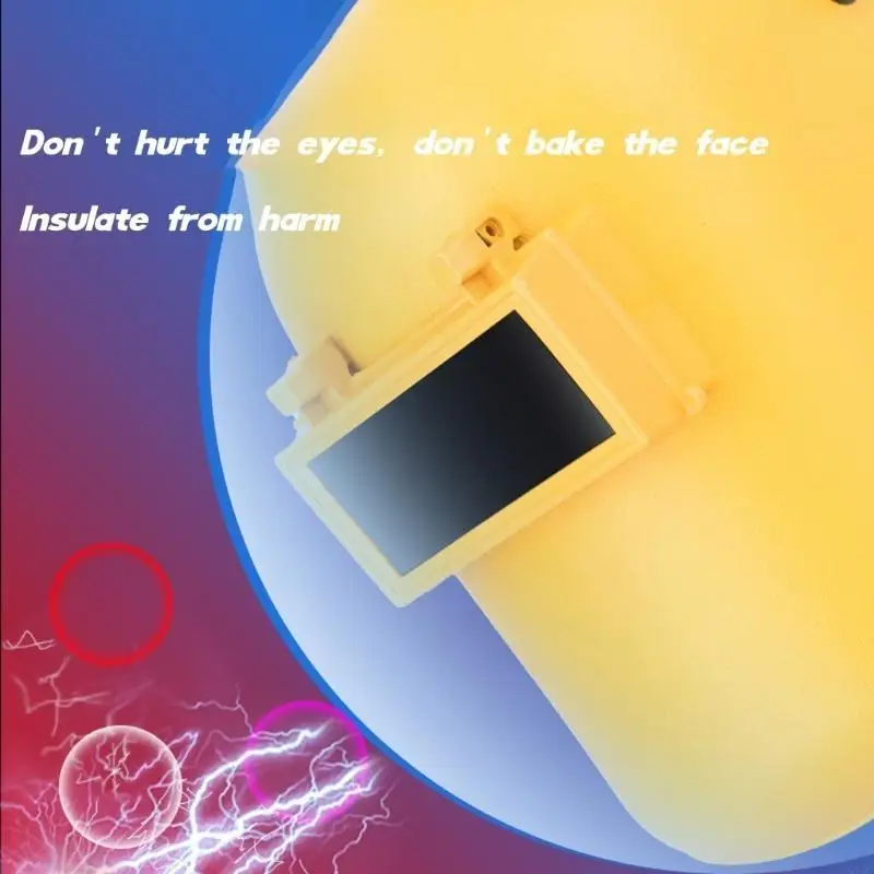 Q1QC Adjjustable Welding Helmet Electric Welding Mask Helmets Lens Caps for Machine Professional