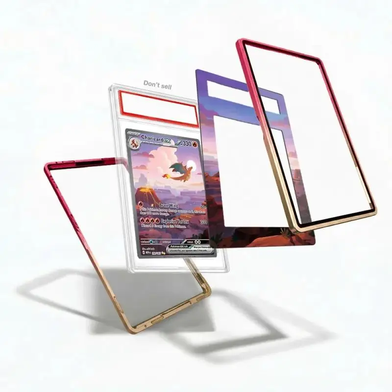 Charizard ex Extended Art Display Case: Premium Acrylic Stand