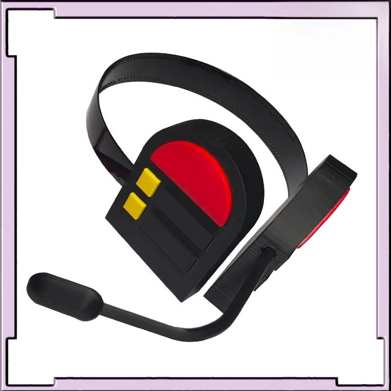 MoeFsy Initial Miku Cosplay Props 3D Printed Earphones Headwear Anime Character Accory in Sto Cosplay Accories