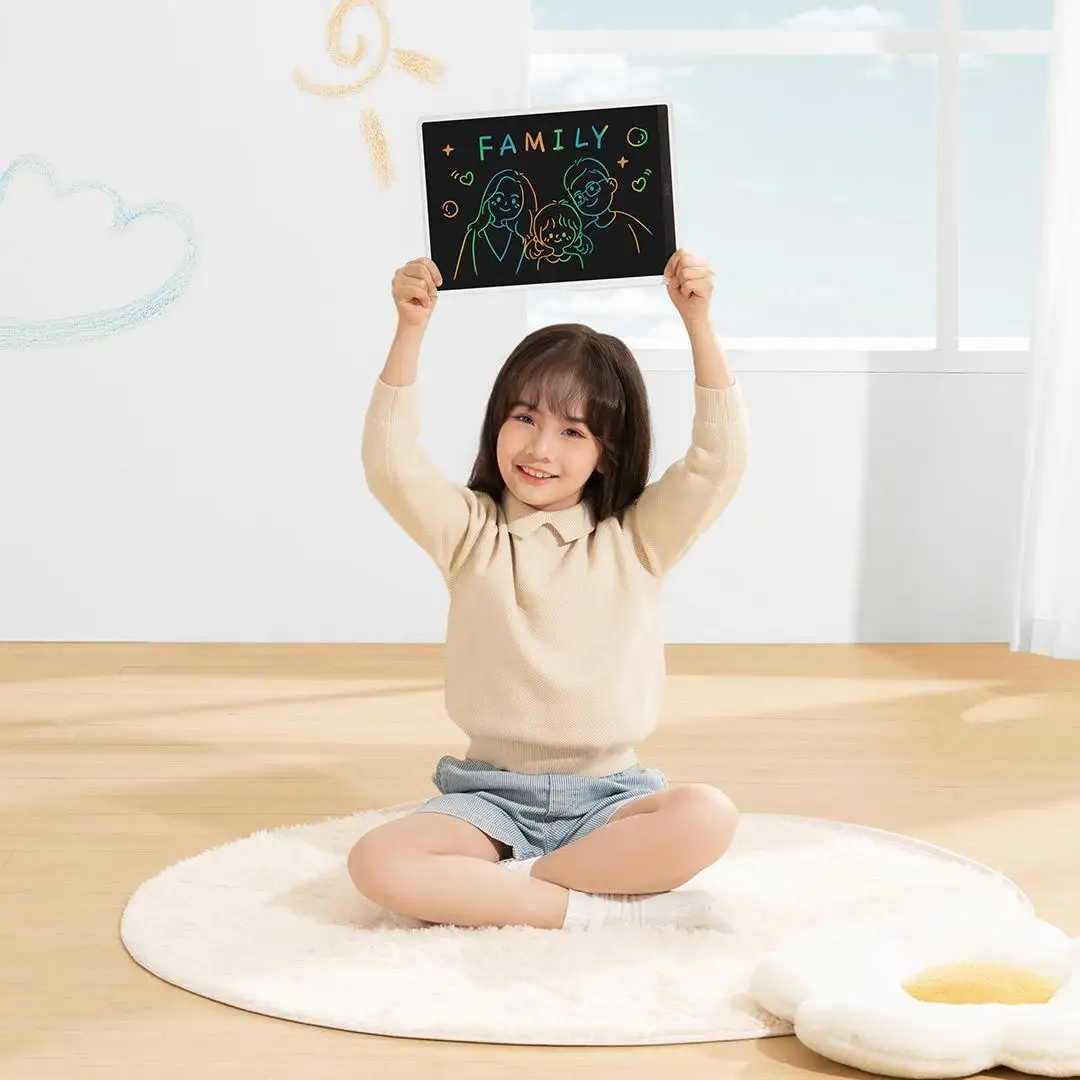 Mijia LCD 칠판 컬러 버전, 컬러 필기, 먼지 및 잉크 그리기 없음, 어린이용 학습 메시지 보드, 10/13 인치