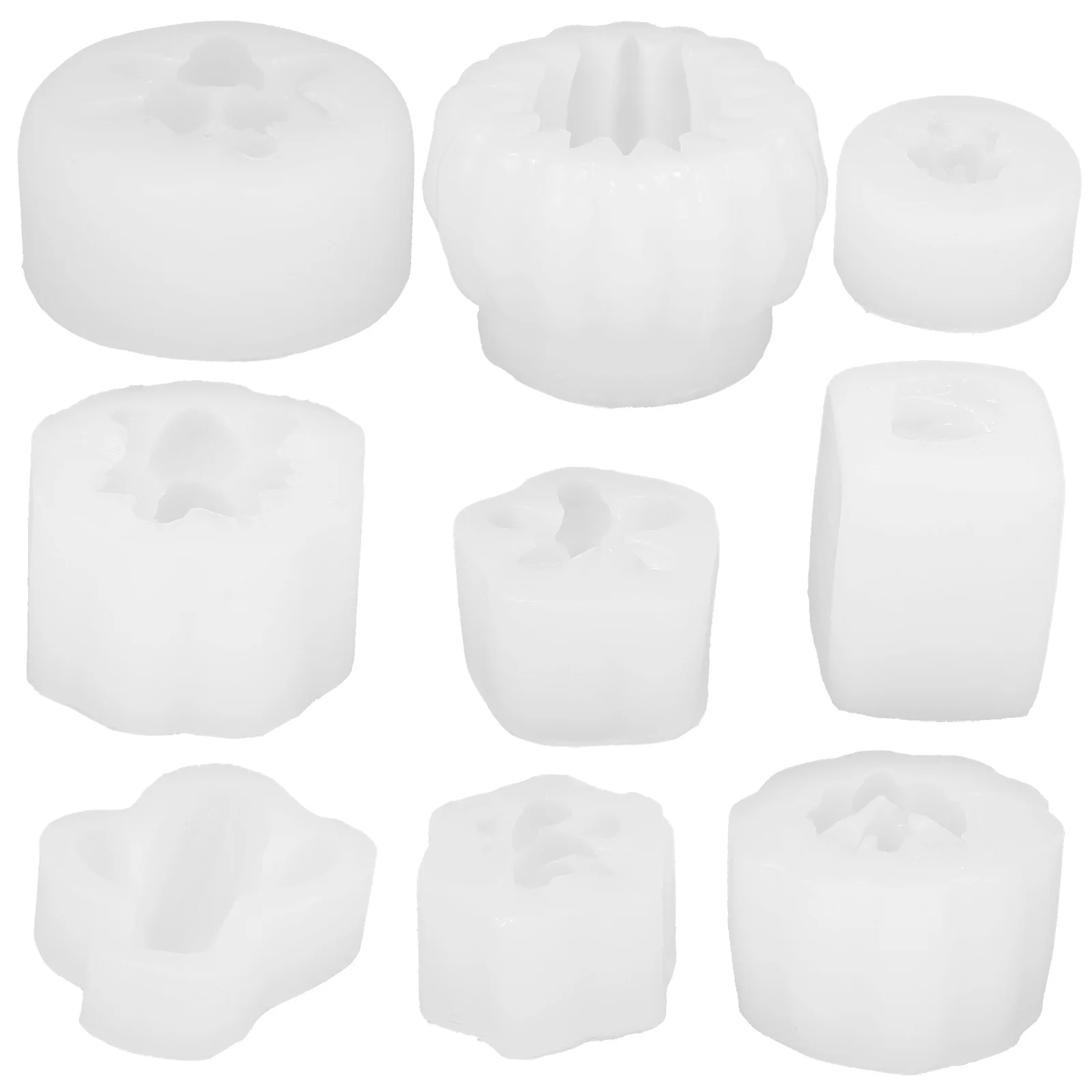 

9Pcs DIY Silicone Soap Making Mold Cactus Shaped Silicone Mold DIY Craft Mold