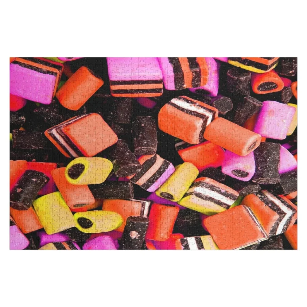 LIQUORICE Jigsaw Puzzle Personalised Wooden Animal Puzzle