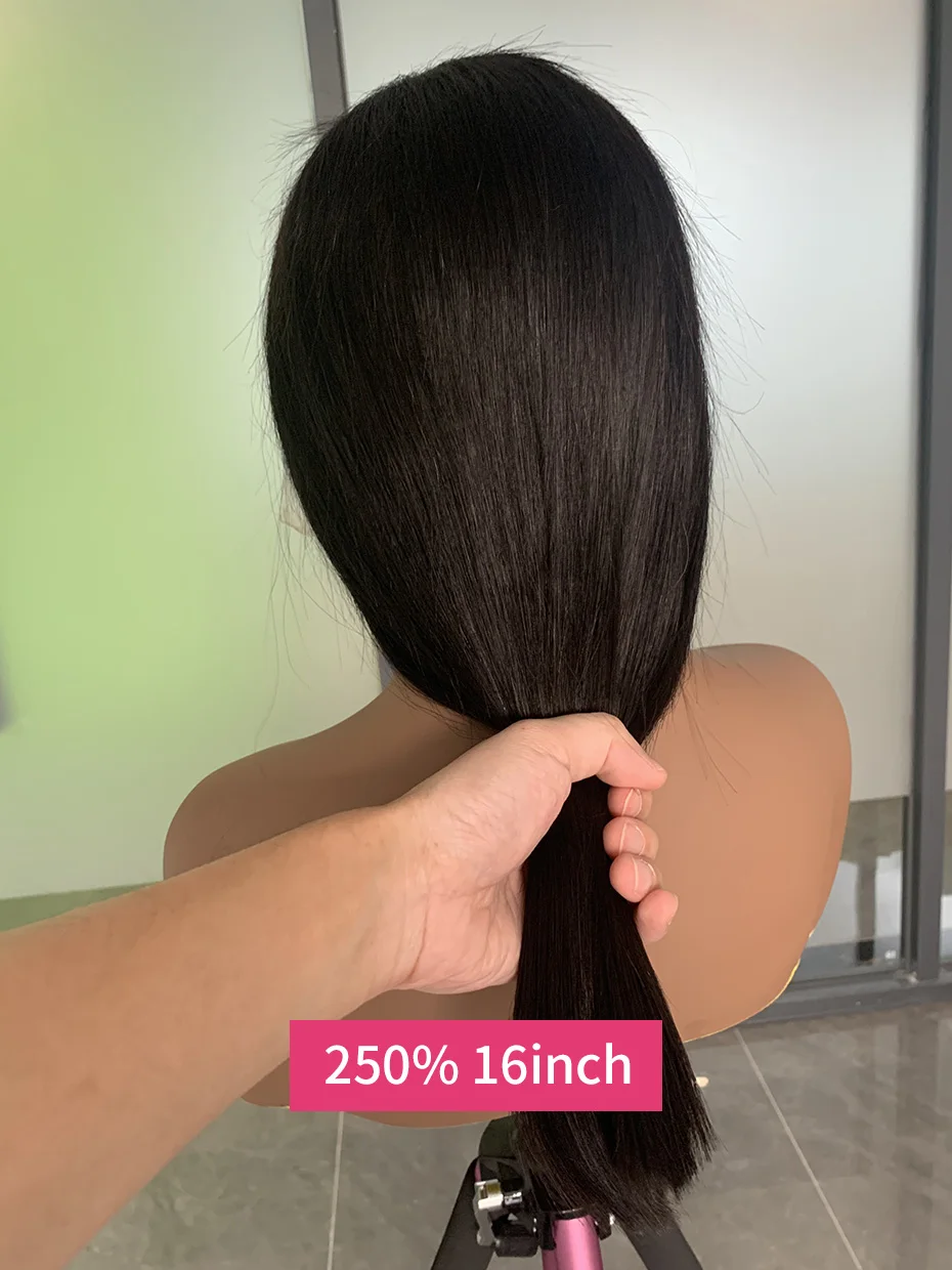 5x5 Glueless Bob Wigs Bone Straight Closure Wigs 100 Human Hair Extension Vietnamese Raw Lace Front Human Hair Wig Natural Black