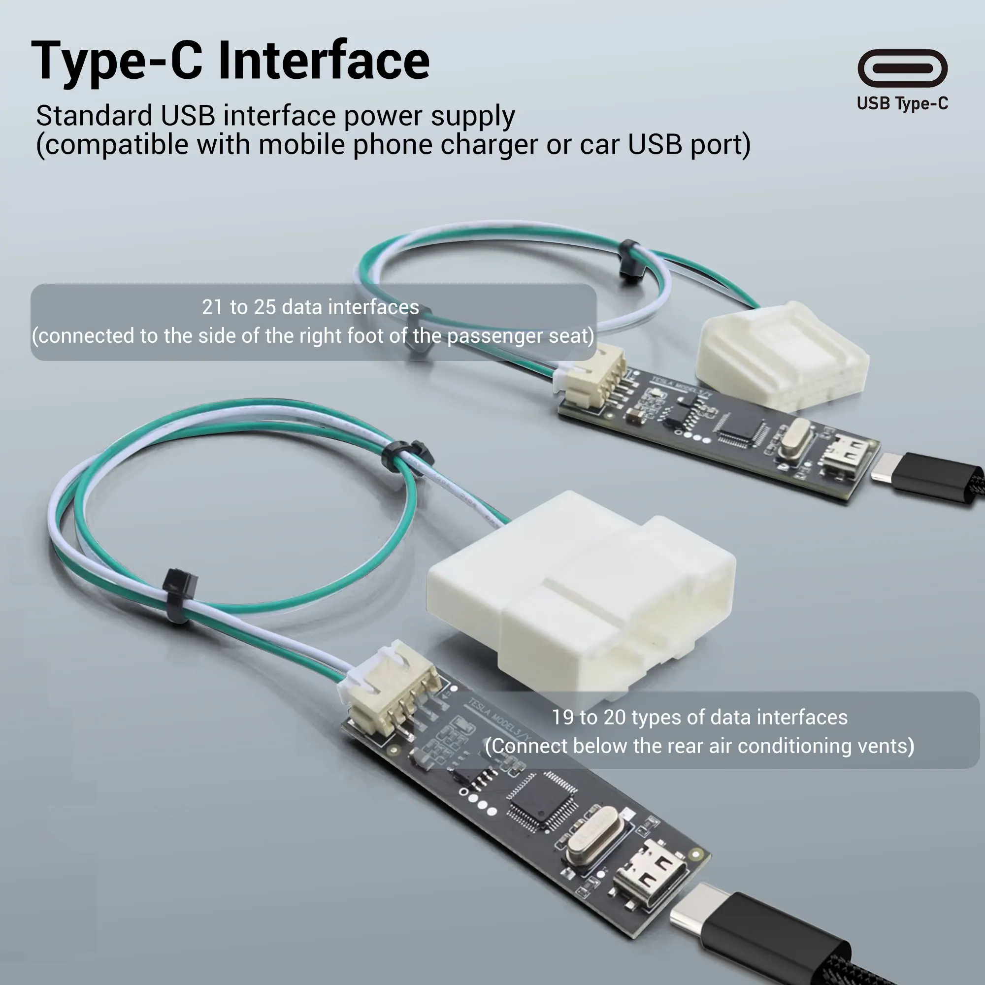 For Maintenance Activator 2019+ Model 3/Y V12, USB & CAN Plug-and-Play, Support