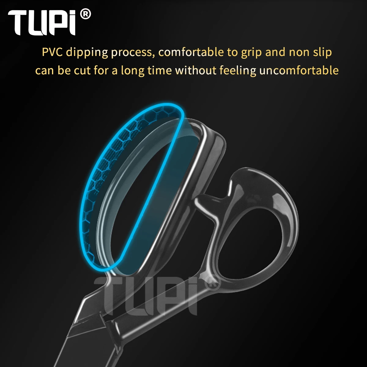 TUPI Professional Sewing Shears Heavy Duty Stainless Steel for Fabric/Leather/Craft Precision Embroidery Tailoring sewing supplies