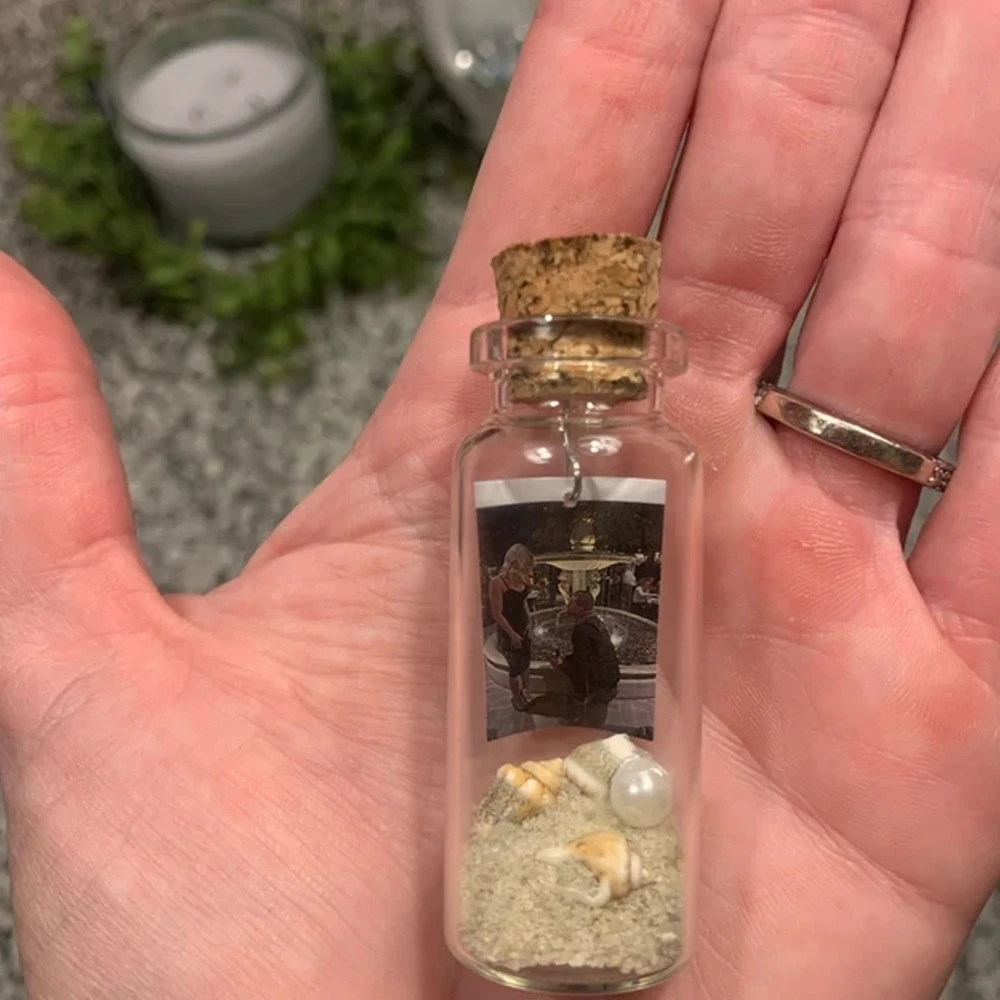 22 Mini Bottiglie Di Vetro Con Tappo - 10x18 Mm, Per Messaggi, Matrimoni E Souvenir - Foto 11