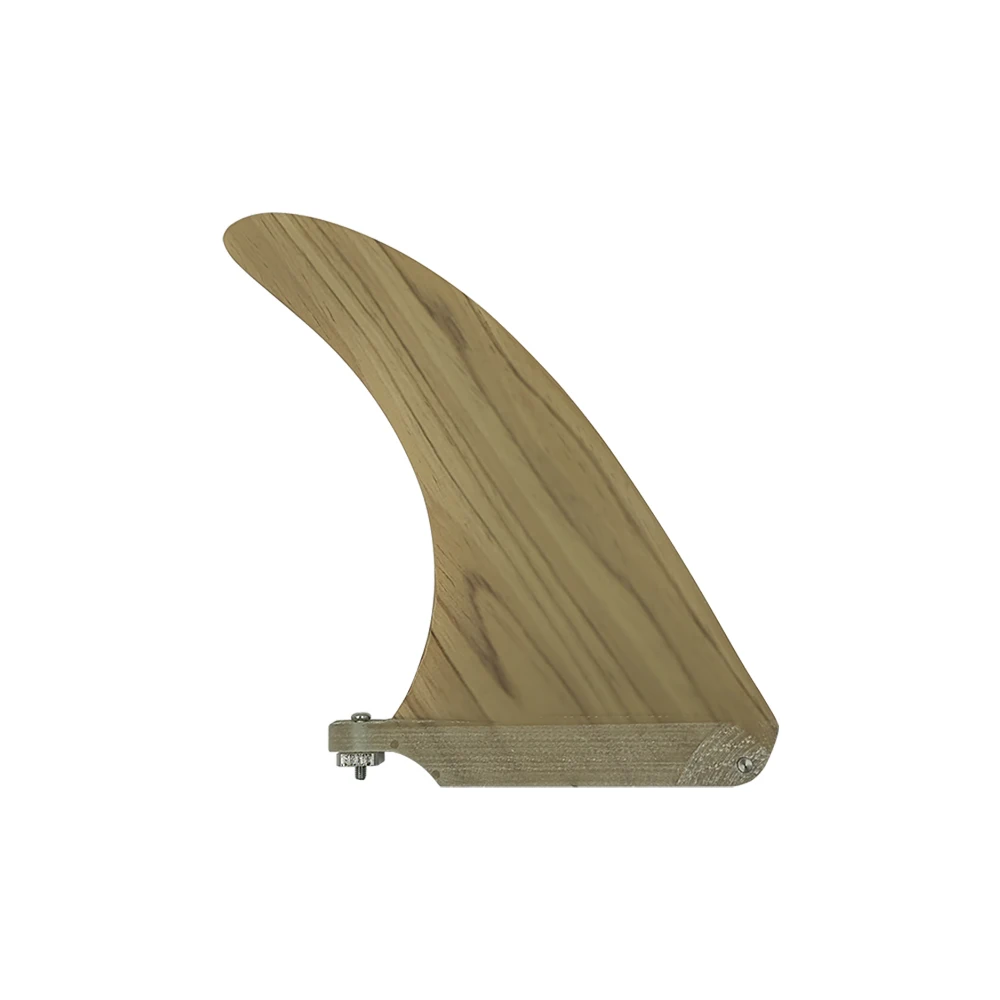 7inch Sup Fin Bamboo Fiberglass Surfboard Fins For Sup Single Fin For Board Central Keel Surf Quilhas