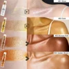 Body Glitter 100ml Body Shimmer Oil Moisturizing Long Lasting Body Luminizer for Face Brighten Shimmer Glow Highlighter Makeup 3