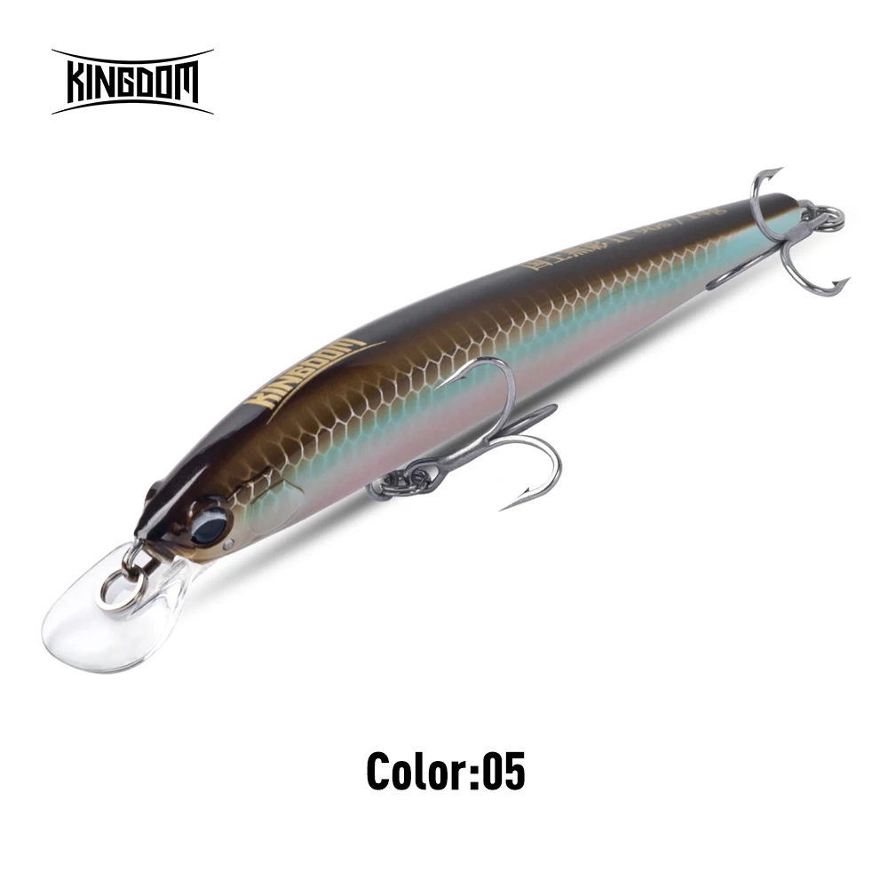 Kingdom Kingart-II Sinking Minnow Fishing Lure 7.5g 14g 18g 70mm