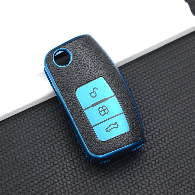 Ford Car Key Case Cover For Fiesta Focus Mondeo Falcon B-Max C-Max S-Max Eco Sport Galaxy Territory Keyless Shell Fob Protector key case cover,key case,car key shell