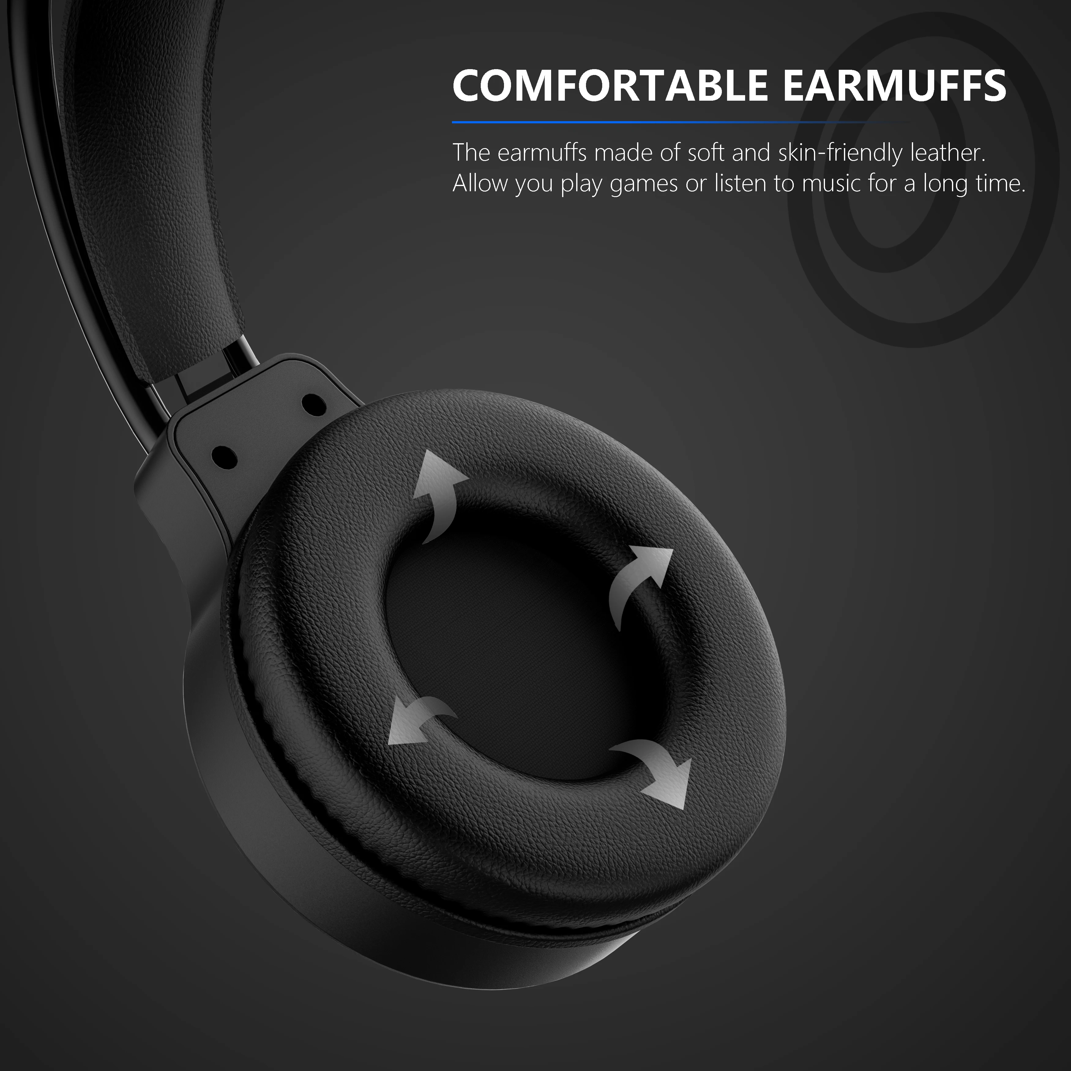 SW-G10 New Gaming Headset Headphones With Mic Stereo Earphones Deep Bass For PC Computer Gamer Laptop Auriculares For PS4 Xbo