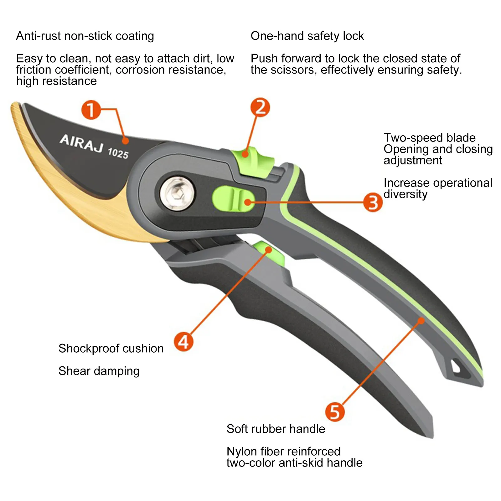 Pruning Plants Pruning And A Pair Of Gloves ，Plant Garden Shortbone Shear Portrait Pruning Gardening Scissors Cuttering