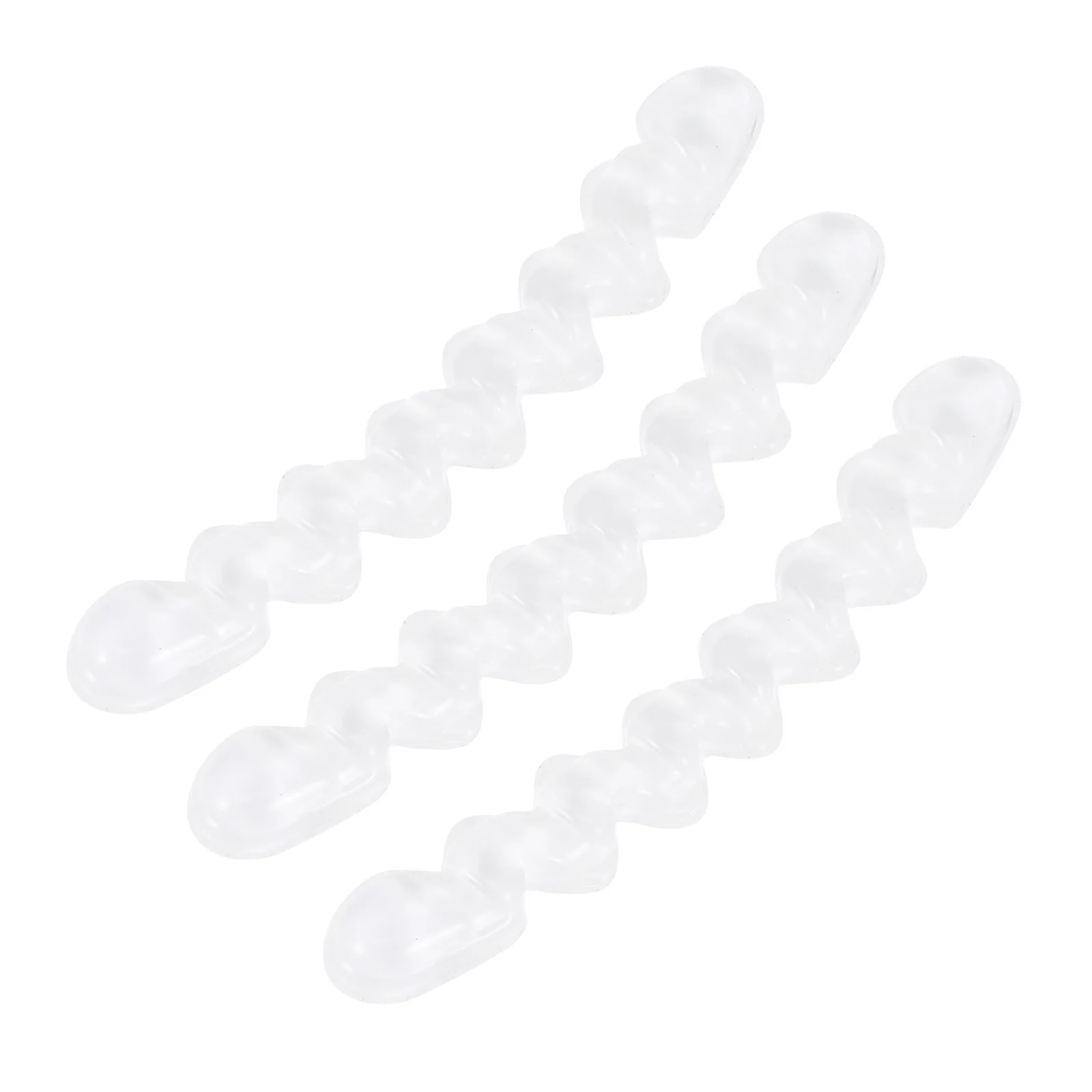 

3 Pairs Anti Slip Stickers for High Heels Insoles Foot Patches Comfortable Half-size Pad Sneaker Anti-wear Gel Material Cushion