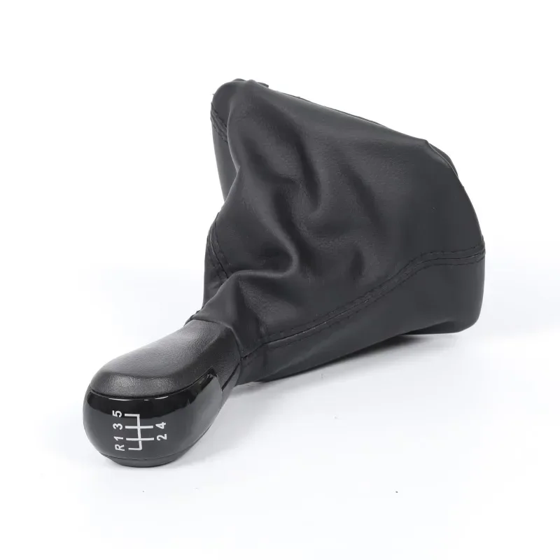 HEIBTENY Pommeau De Levier De Vitesse à 5 Vitesses En Cuir