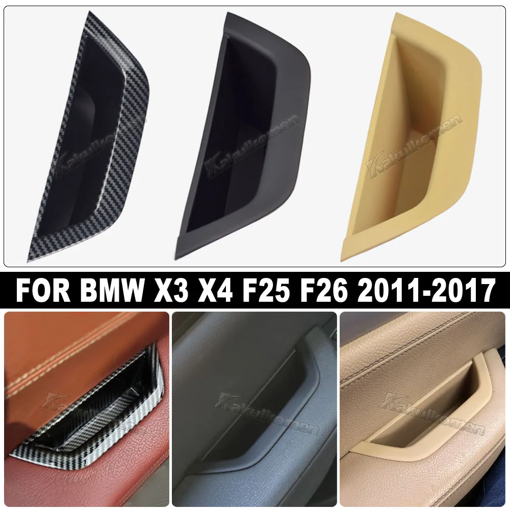 Autotür Fenster Innen griff Zug abdeckung Verkleidung vorne links Seite für  BMW x3 f25 2015-2018 & x4 f26 2010 2017 abs Kunststoff - AliExpress