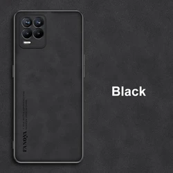 Custodia per telefono in silicone opaco con protezione completa e copertura in PU pelle di lusso