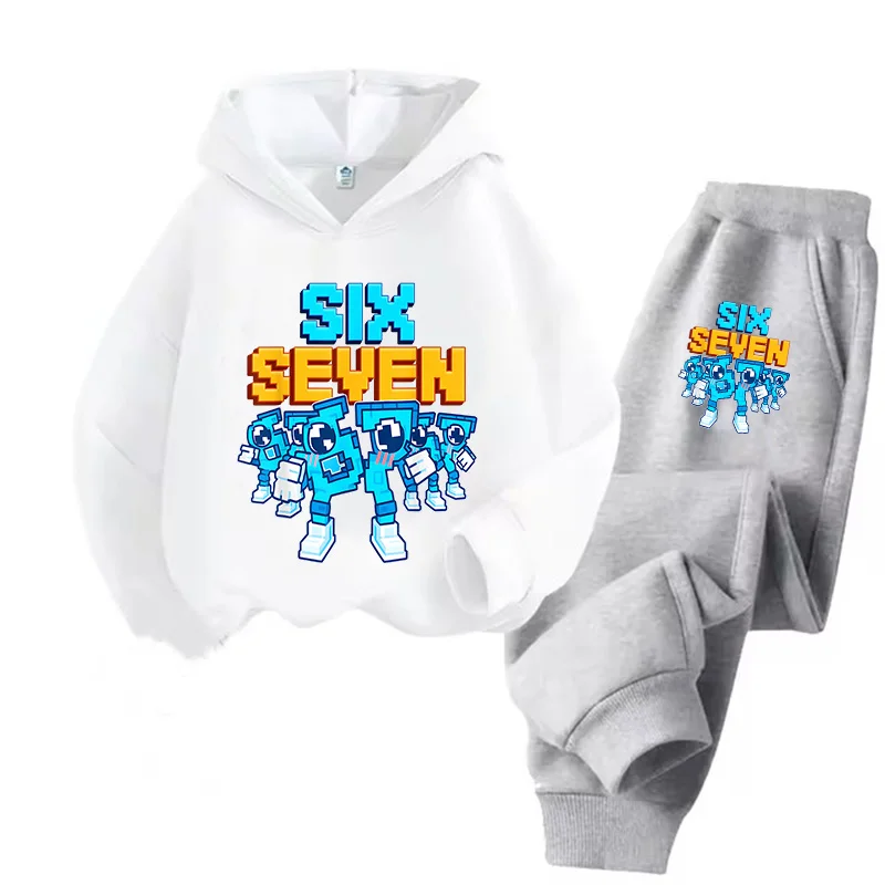 أطقم هوديز للأطفال بطباعة ست سيف سيفت، بتصميم إيطالي مستوحى من Brainrot، بدلة رياضية للأطفال 67، سترة كورية للبنات والأولاد