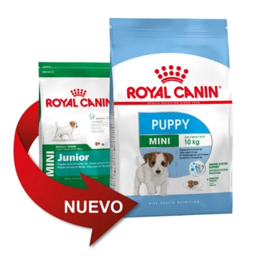 Royal canin mini filhote de cachorro (junior) alimentação para filhotes