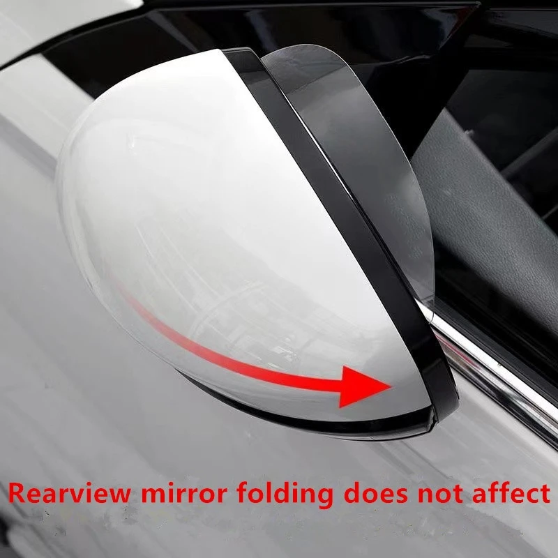 Car rearview mirror rain shield Rain brow rain shield reflective mirror protection General modified parts auto parts