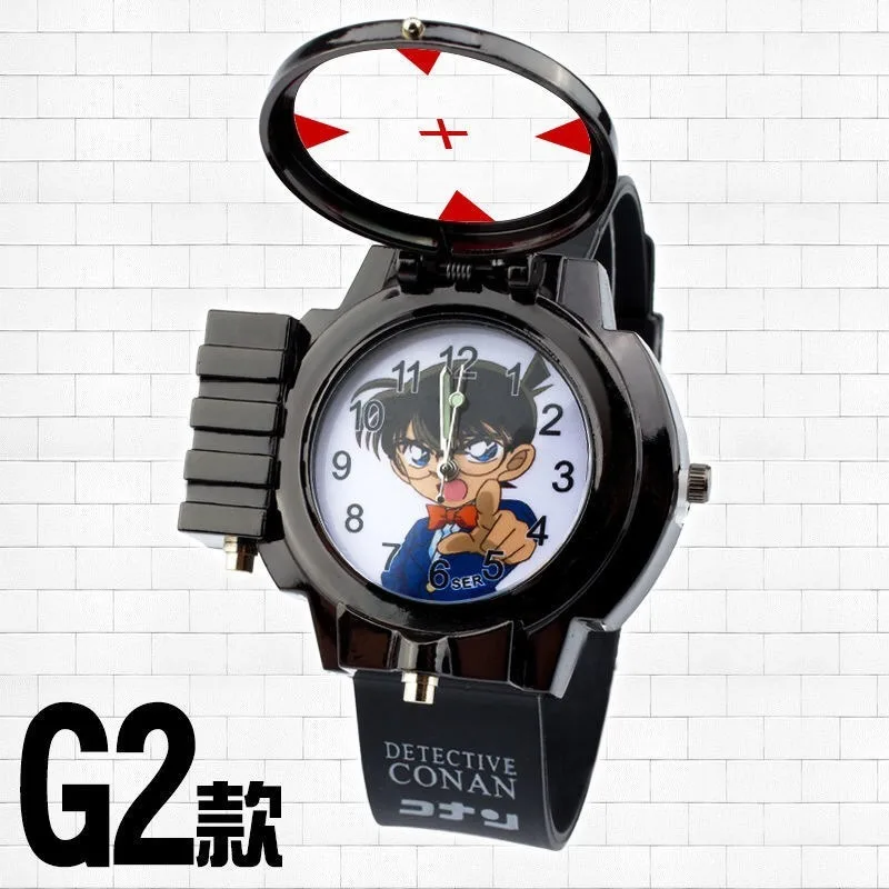 Detective Conan Inspired Children's Cartoon Laser Watch