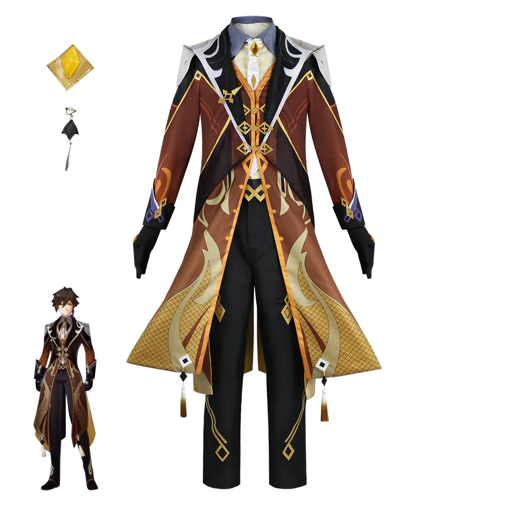 

Color Cosplayer Game Role Cos Costume Morax Cosplay Suit Adult Anime Uniform Set Game Cosplay Jacket Men Halloween Clothing