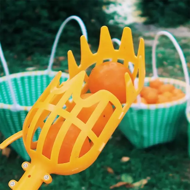 Kerti Kosár Gyümölcsválasztó Fej Nagy Magasságú Műanyag Gyümölcs Szedési Szerszám Fogó Mezőgazdasági Bayberry Jujube Kellékek - Image 4