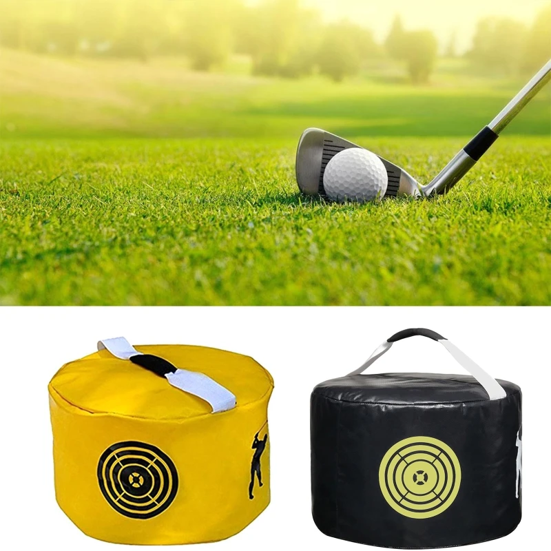 

Golf Impact Power Smash Bag Hitting Bag Swing Training Beginner Practice Aids Waterproof Durable