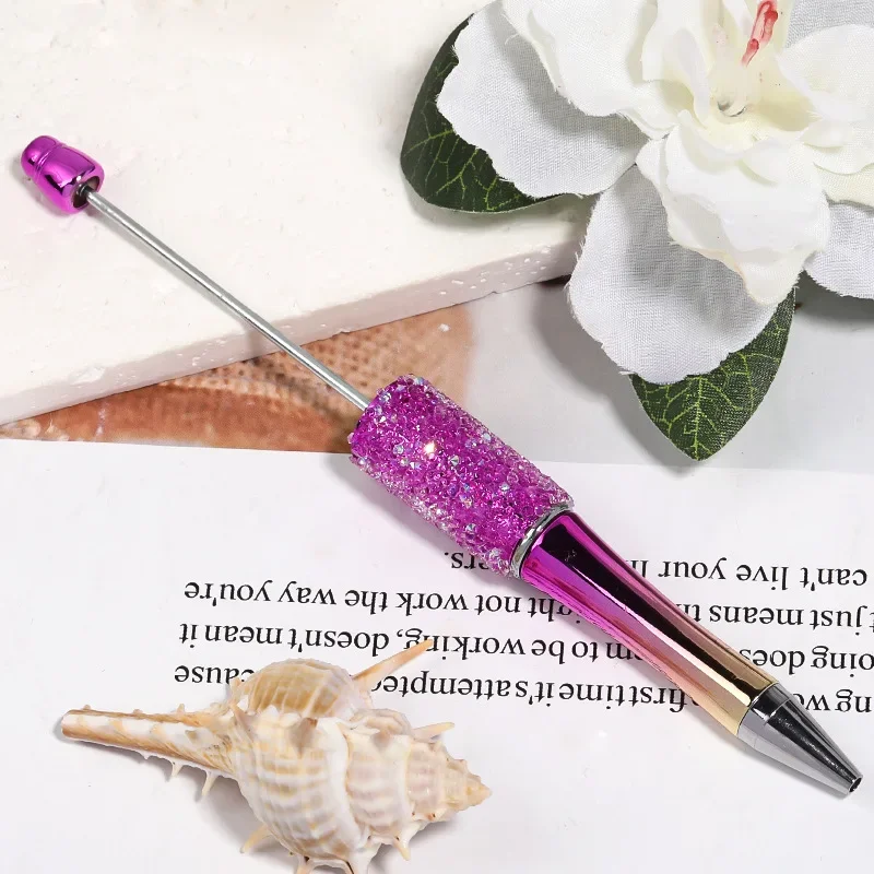 반짝이 다이아몬드 펜 DIY 구슬 펜, 수제 구슬 펜, 볼 펜, 학생 학교 사무실 선물, 도매 가격, 100 개