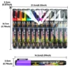12PCS/Set Liquid Chalk Marker Pens Erasable LED Writing Board Glass Window Art 12 Colours Marker Pens 2