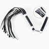 78CM Premium PU Leather Horse Whip,Reinforcement Handle Suede Flogger Whip Cowhide Horse Riding Whip Horse Training Crop 4