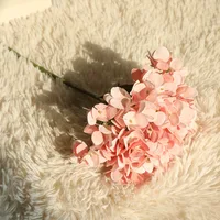 1 bouquet Artificial Peony Hydrangea Flower Home Wedding Party Birthday New Year Valentines Day Floral Decor - Image 4
