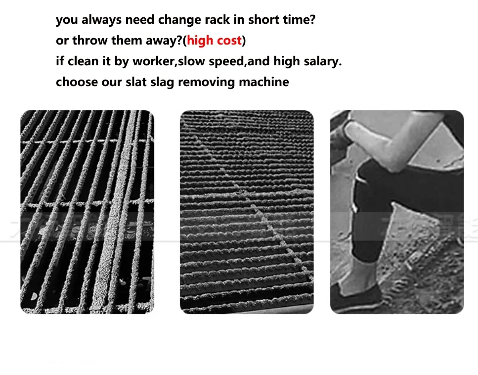 High Power Stainless Steel Laser Slag Removal Machine Automatic Table Slat Cleaning Equipment for Cutting Machine detail image 5