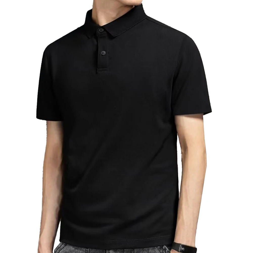 

Футболка, топы, блузка, деловая, на пуговицах, короткий рукав, приталенный силуэт, однотонная, удобная, модная, популярная, стильная, летняя