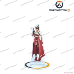 Overwatch 2 Character Roles Acrylic Stand Desktop Ornament - Anime Toy & Cosplay Accessory (15cm) - 15 cm (Sku - 015)