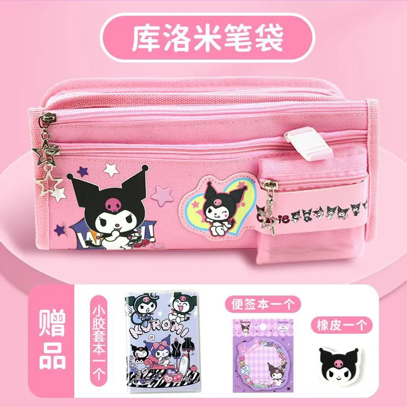 Sanrio Pencil Case / Kuromi, My Melody Pen Case / Pencil Pouch / Pen Pouch  / Zipper Pouch / Brush Pouch / Makeup Pouch / School Supplies 